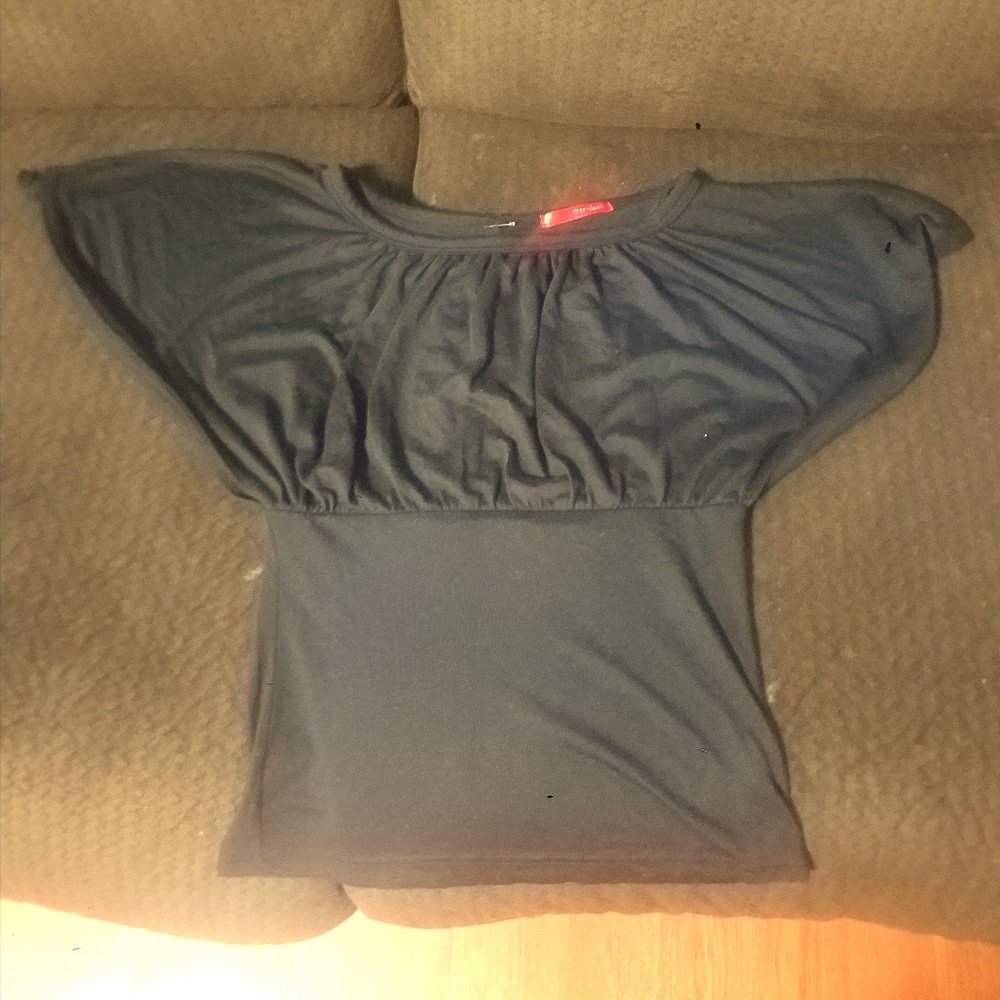 Black Teenbell Blouse